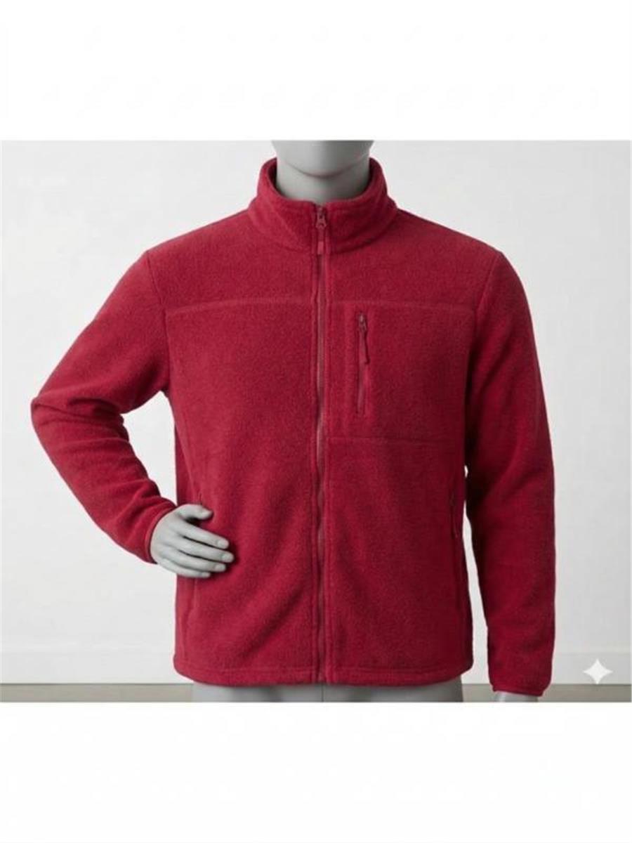 Polar 3 Cepli Kırmızı 290 gr/m Tam Fermuarlı